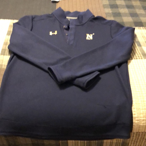 Naval Academy Under Armor 1/4 pull over - Picture 2 of 2